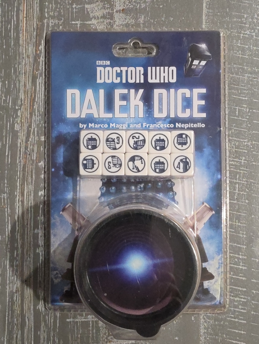 Doctor Who Dalek Dice Game, BBC, Ages 13+, Tardis, Exterminate Humans